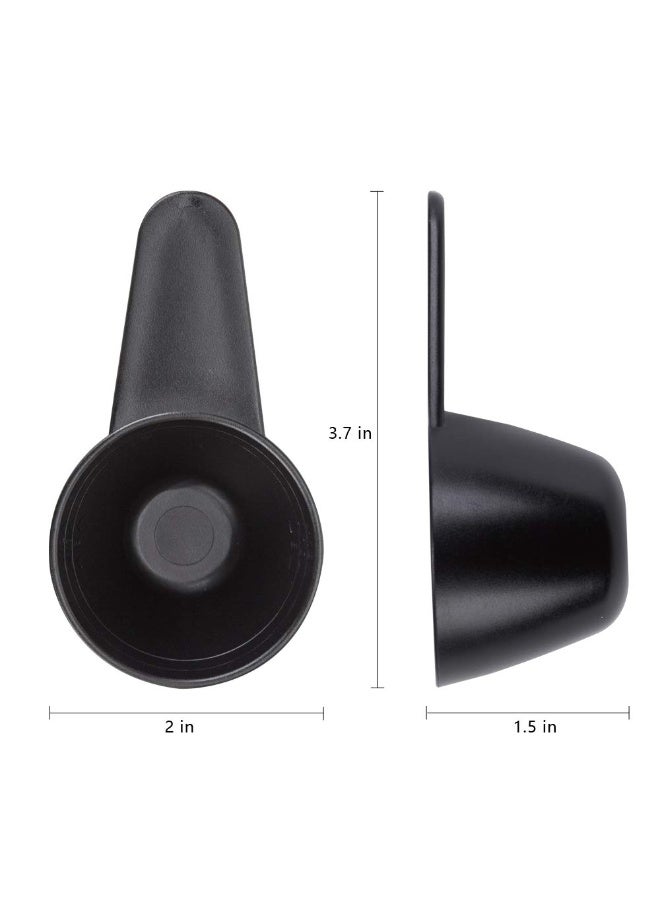 حياة كومفورت قياس القهوة المثالية، ملعقة بلاستيكية قابلة لاعادة الاستخدام للقهوة ومسحوق الحليب ومسحوق الفاكهة والبذور والتوابل - 4 تان - Image 2