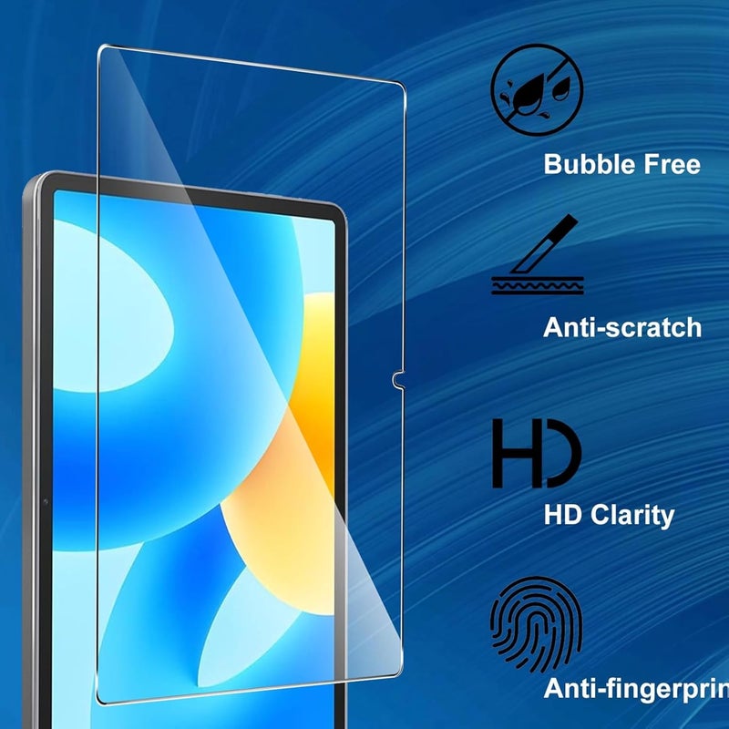 NESLIN حامي شاشة من قطعتين متوافق مع Huawei MatePad 11.5 بوصة 2023، فيلم واقي مضاد للخدش بصلابة 9H، زجاج مقوى عالي الوضوح مصمم خصيصًا لـ Huawei MatePad 11.5 بوصة 2023 - Image 2