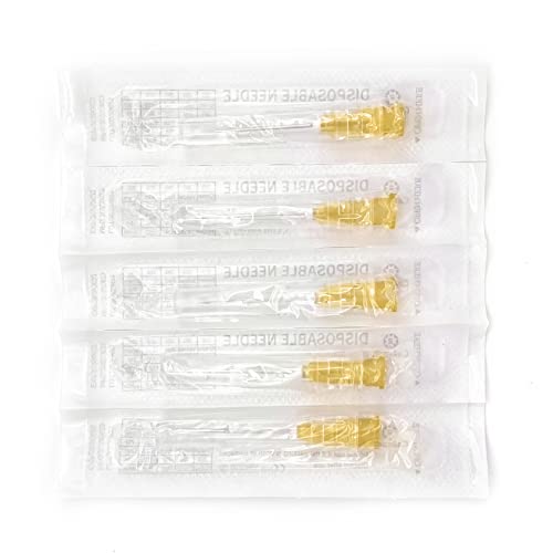 Careach 100pcs 25 gauge needles 1.5 inch for Lab Accessories, Measurement and Refilling Inks, Individually Wrapped - Image 4