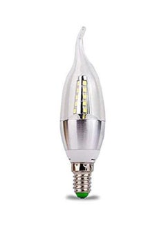 10 Piece LED 5 Watt Candle Angular Bulb White