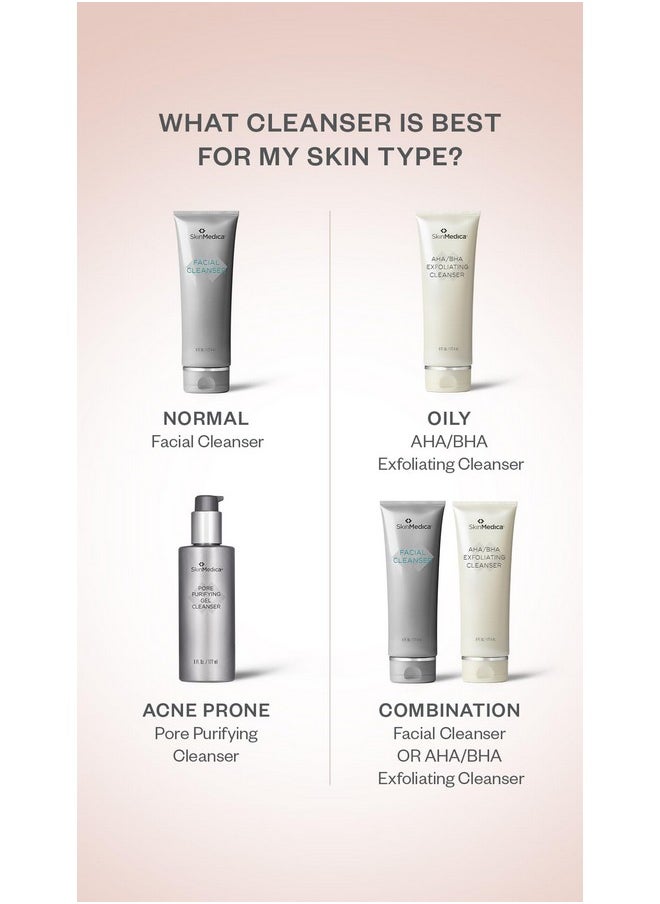 Skinmedica SkinMedica Facial Cleanser - Foaming Cleanser That is a Gentle Face Wash for Normal or Dry Skin and Perfect As a Makeup Remover, 6 Fl Oz  - Image 4