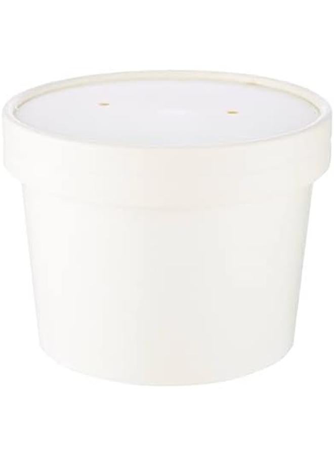 Hotpack Paper Noodle Bowl 8Oz Plus Lid 5 Pieces - Image 2