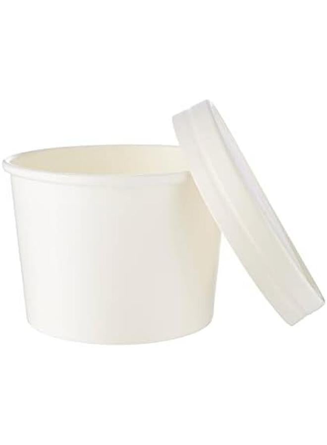 Hotpack Paper Noodle Bowl 8Oz Plus Lid 5 Pieces - Image 3