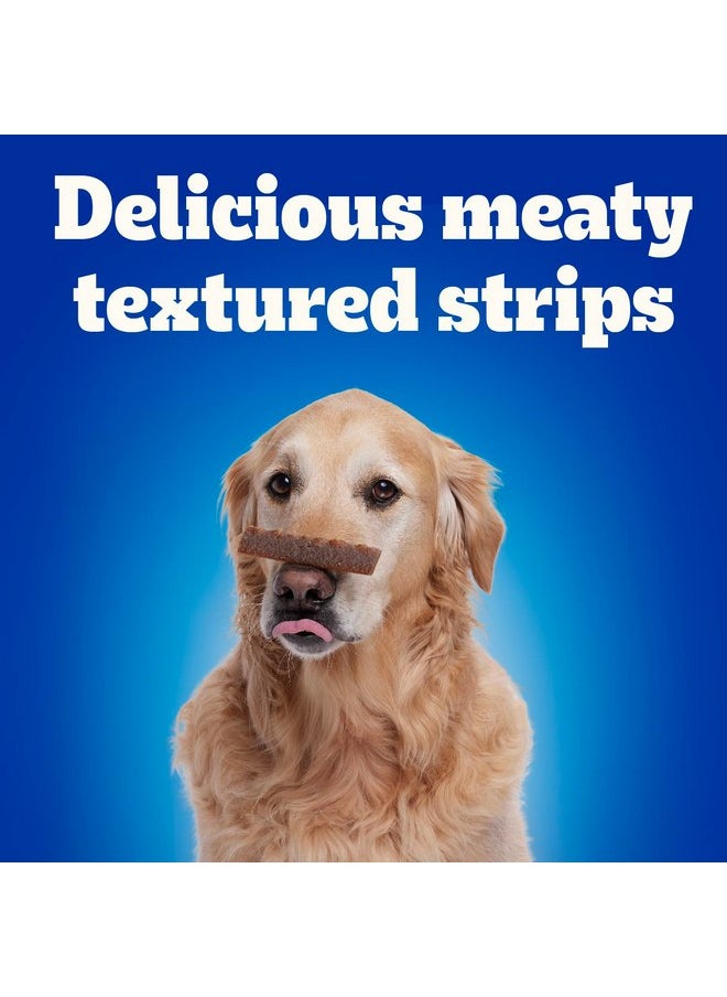 Pedigree - Pedigree Canine Cookout Soft Dog Treats, Beef Flavored Meaty Strips, 18.2 oz. Bag, Pack of 4 - Image 1