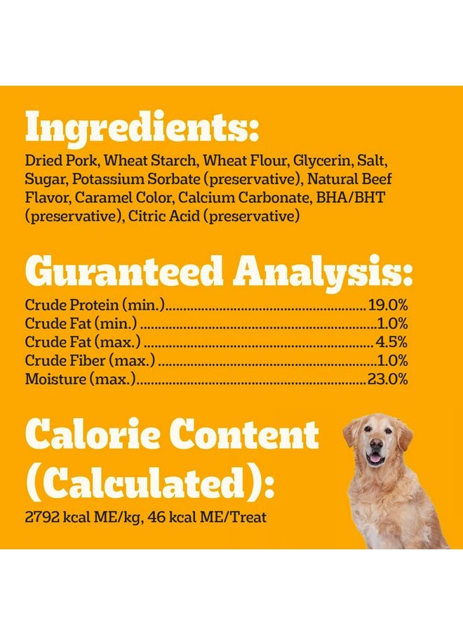 Pedigree - Pedigree Canine Cookout Soft Dog Treats, Beef Flavored Meaty Strips, 18.2 oz. Bag, Pack of 4 - Image 1