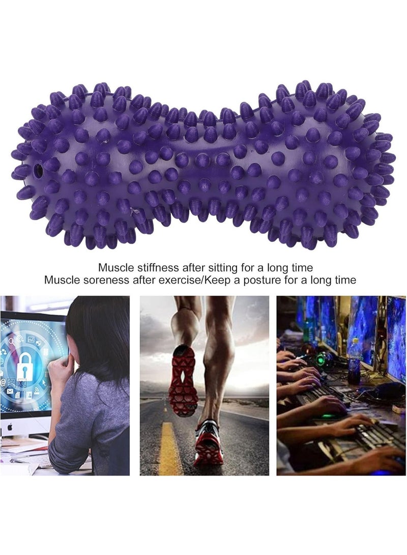 ChicAbode Double Massage Roller Balls, Deep Tissue Massage Yoga Peanut Massage for Myofascial Release, Muscle Relaxer, Acupoint Massage - Image 3