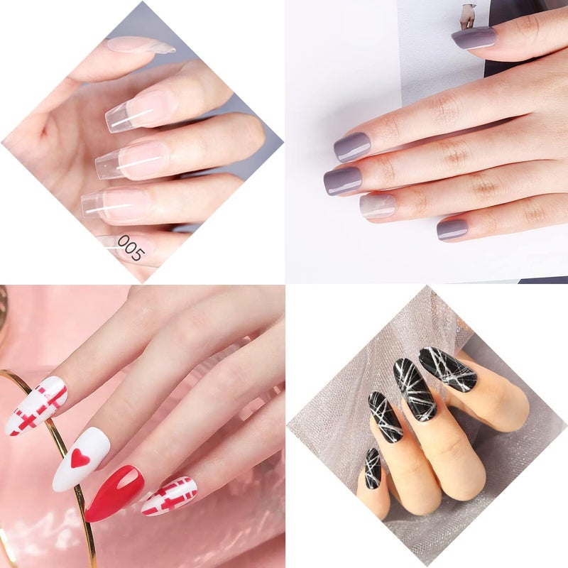 Ycyan 1Pcs Dual-ended Nail Design Brush Rhinestone Handle UV Gel Nail Brush Professional Nail Art Tools - Image 5