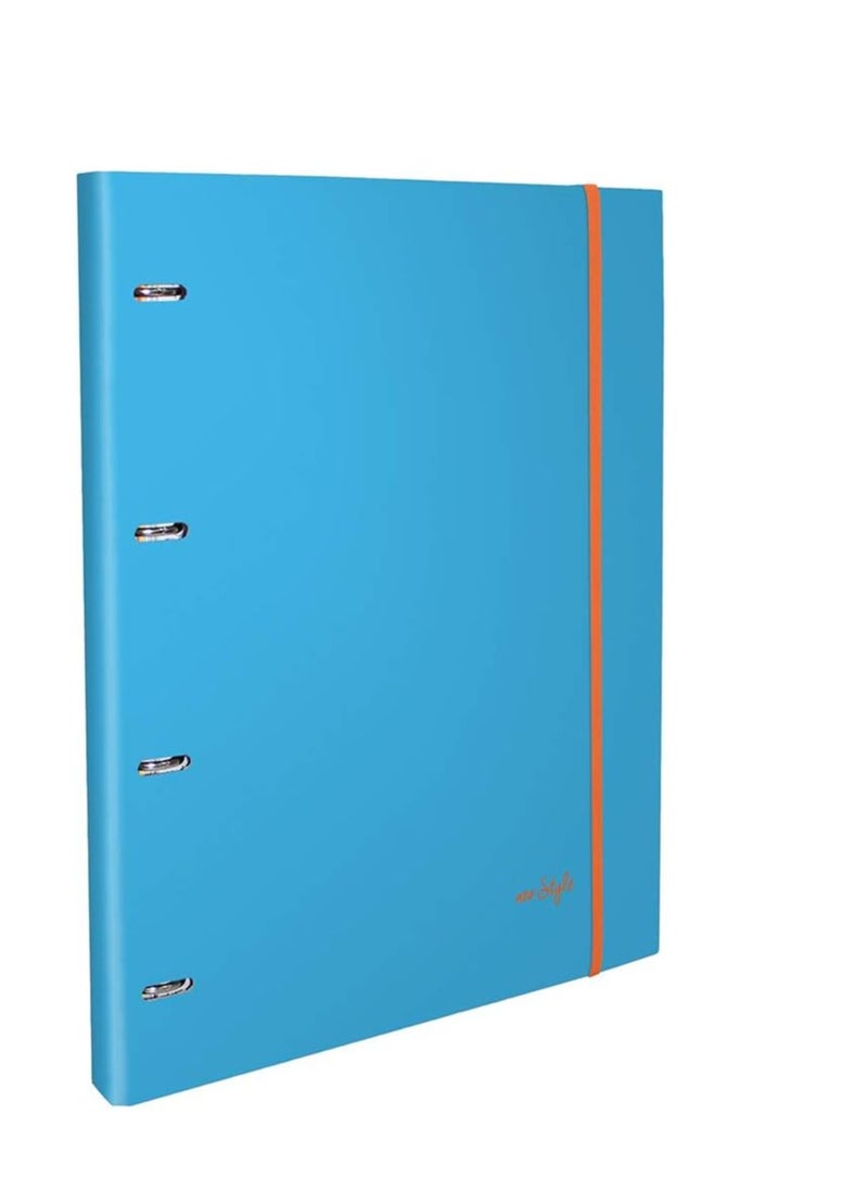 Maxi Pajory School Folder With 50F Refill, 80 G, With Dividers, Neo:Style, A4 L/E 4 Ring,Assorted Designs, 24700224705  - Image 5