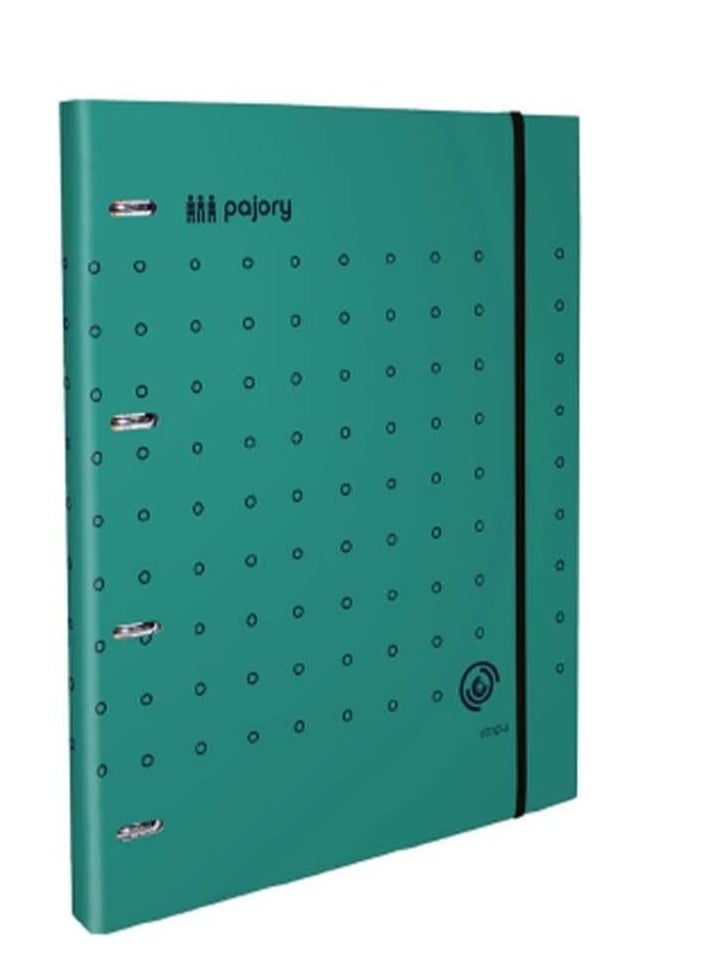 Pajory School Folder With 50F Refill, 80 G, With Dividers, Neo:Style, A4 L/E 4 Ring,Assorted Designs, 24700224705 - pzsku/Z721EC180CBB307EC2BB0Z/45/_/1695292036/fd70b254-960d-4504-8895-367b48486783