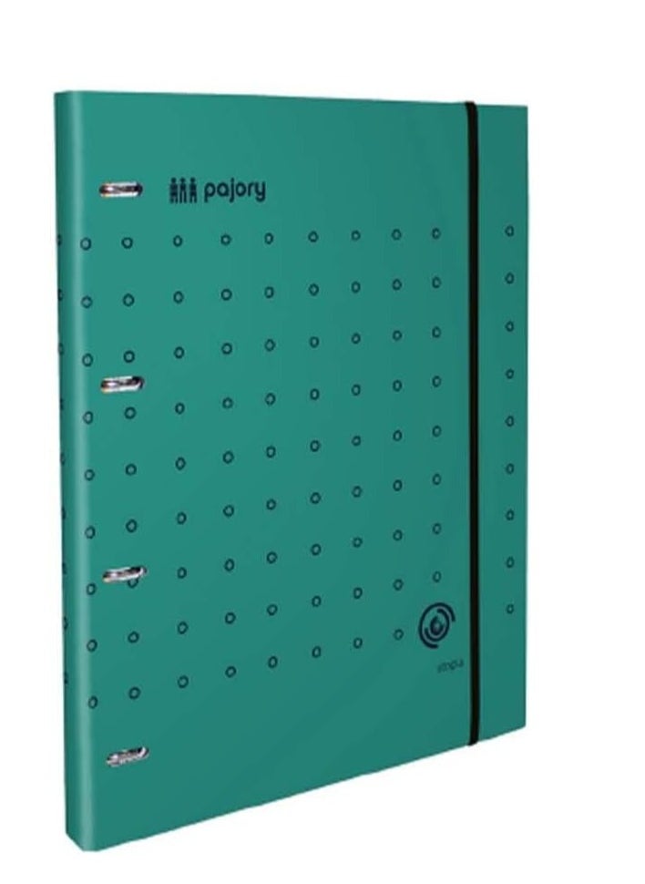 Maxi Pajory School Folder With 50F Refill, 80 G, With Dividers, Neo:Style, A4 L/E 4 Ring,Assorted Designs, 24700224705  - Image 4