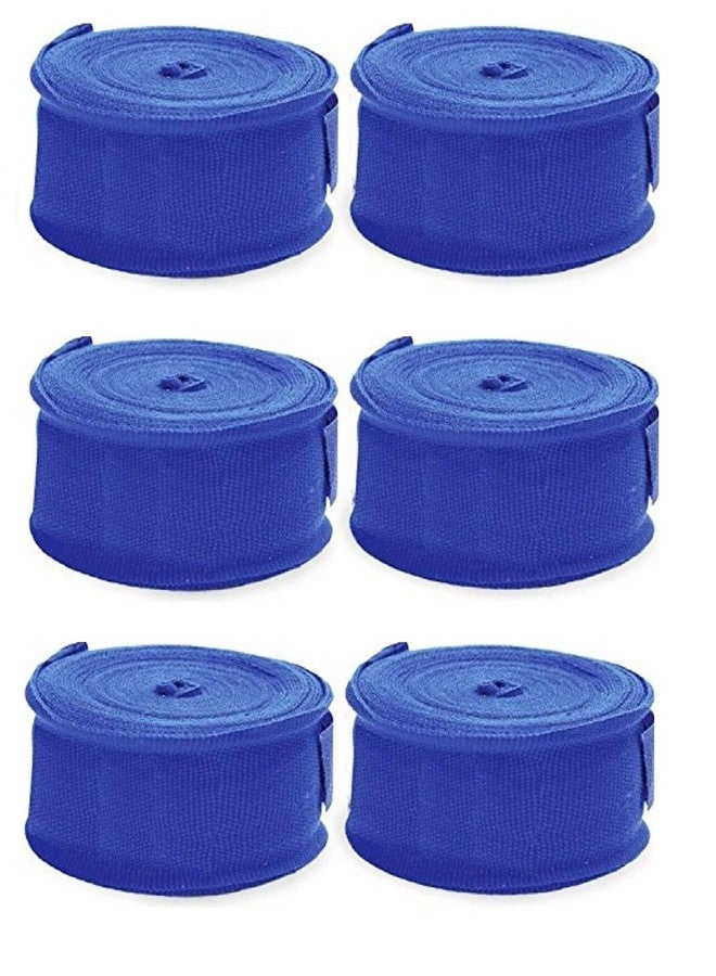 فينوم، 3 أزواج من ضمادات اليد القطنية (الطول: 120 بوصة)، ضمادات مرنة لليد والمعصم لتدريبات الكيك بوكسينغ والتمارين الرياضية في الصالة الرياضية (أزرق، أزرق، أزرق) - Image 1