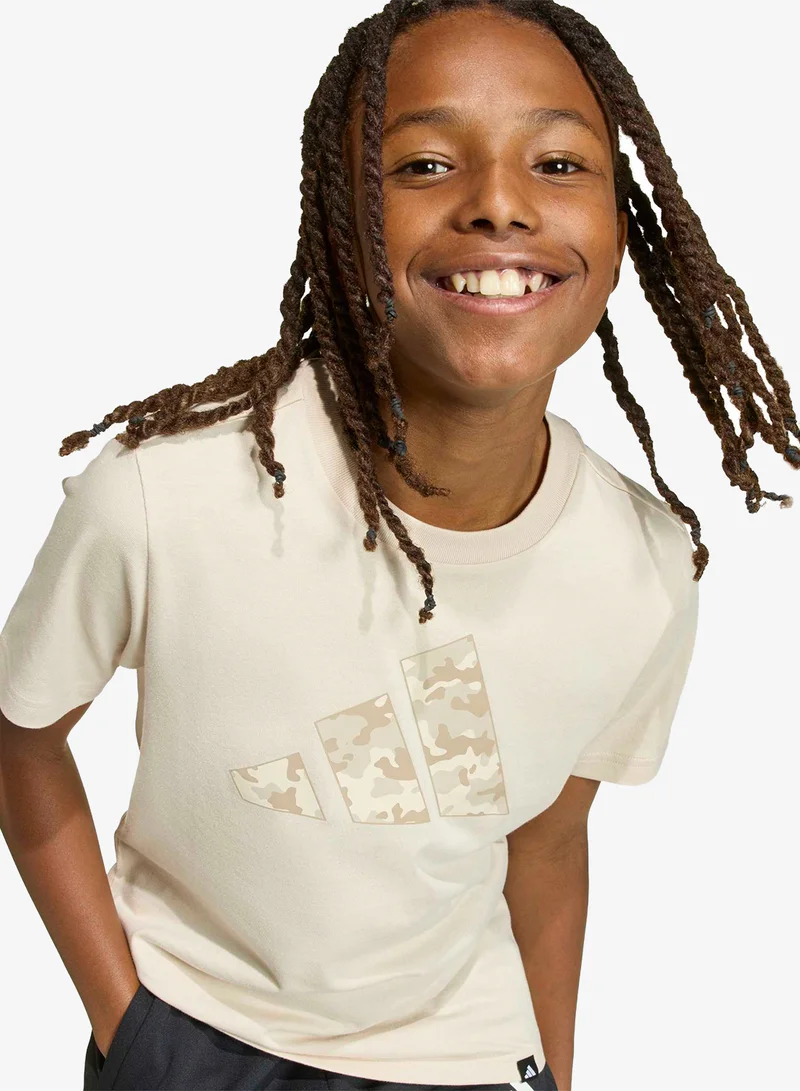 Adidas Youth Camo Graphic T-Shirt