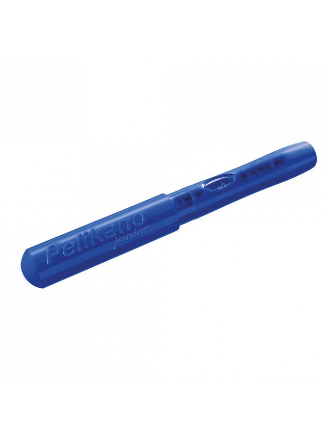 Pelikan Pelikano Jr. Fountain Pen, Left-Handed, Medium Nib, Blue, 1 Pen, 940916 - Image 3