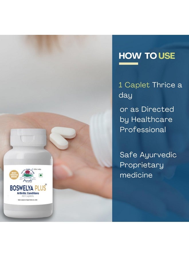 Ayush Herbs Boswelya Plus Bone and Joint Wellness Tablet|For Inflammation Relief and Joint Health,(60 Tablets) - Image 5