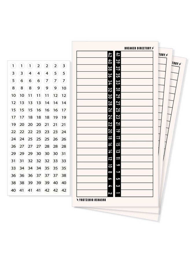 4 Sheets Breaker Panel Labels, Electrical Panel Labels Waterproof Circuit Breaker Labels With Number Stickers Electrical Sticker Number Directory For House Or Commercial Use - pzsku/Z721EE730D866BADCEBECZ/45/_/1731926397/bfd0fb66-0df5-427e-9bbc-34ad02c1c923