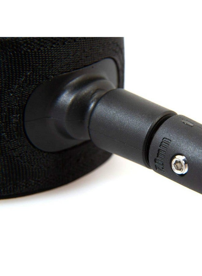 FCS All Around Surfboard Leash Black 8' - Image 3