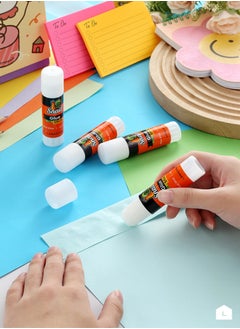LAWAZIM Snail All Purpose Glue Stick Set - 15g 4-Piece | Washable Glue Sticks for School and Home Use  - Image 5