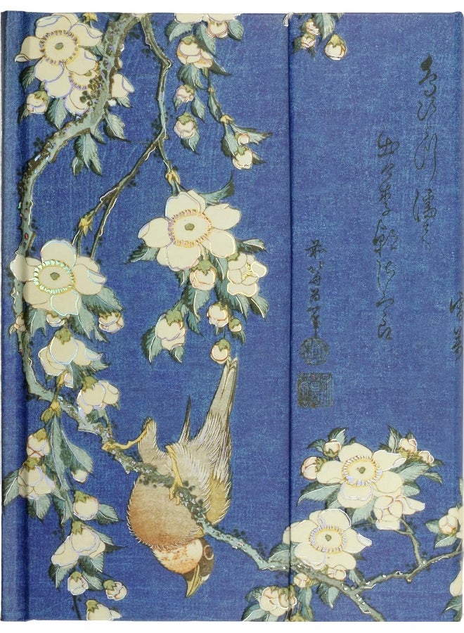 Peter Pauper Press Journal Fold-Over Bullfinch & Cherry Tree - Image 1