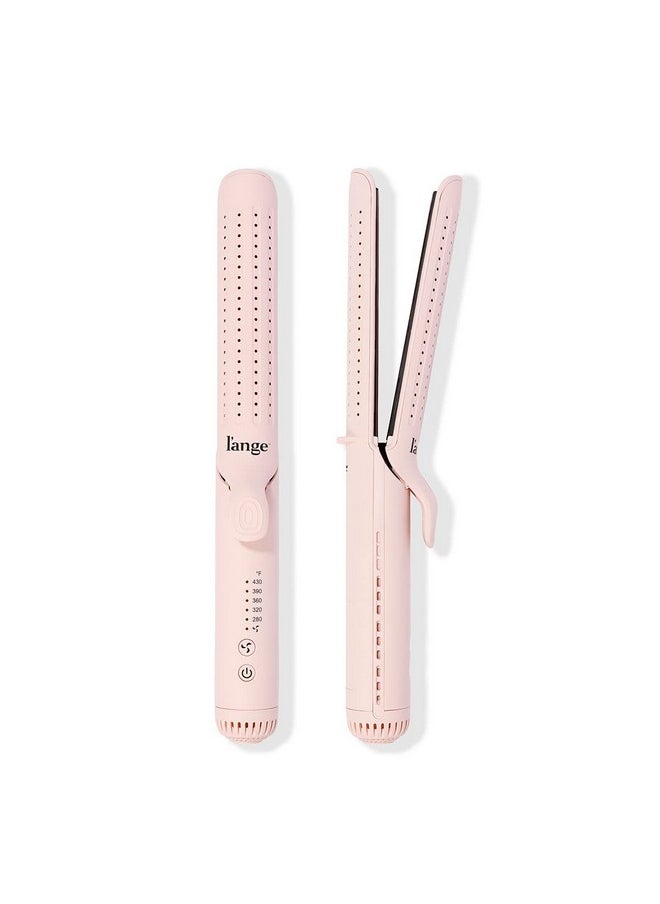 L'ANGE HAIR - Le Duo Grande 360° Airflow Styler 2In1 Curling Wand & Titanium Flat Iron Hair Straightener Professional Hair Curler With Cooling Air Vents To Lock In Style Adjustable Temp - Image 1