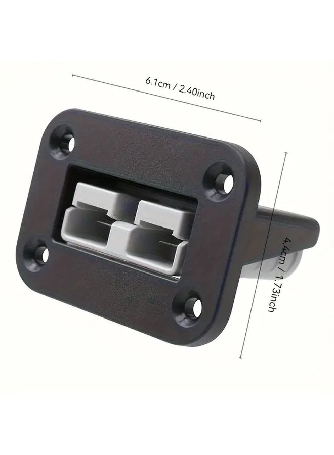Heavy Duty 50A Anderson Socket Connector 1pc Flush Mount 12V 24V DC - Image 2