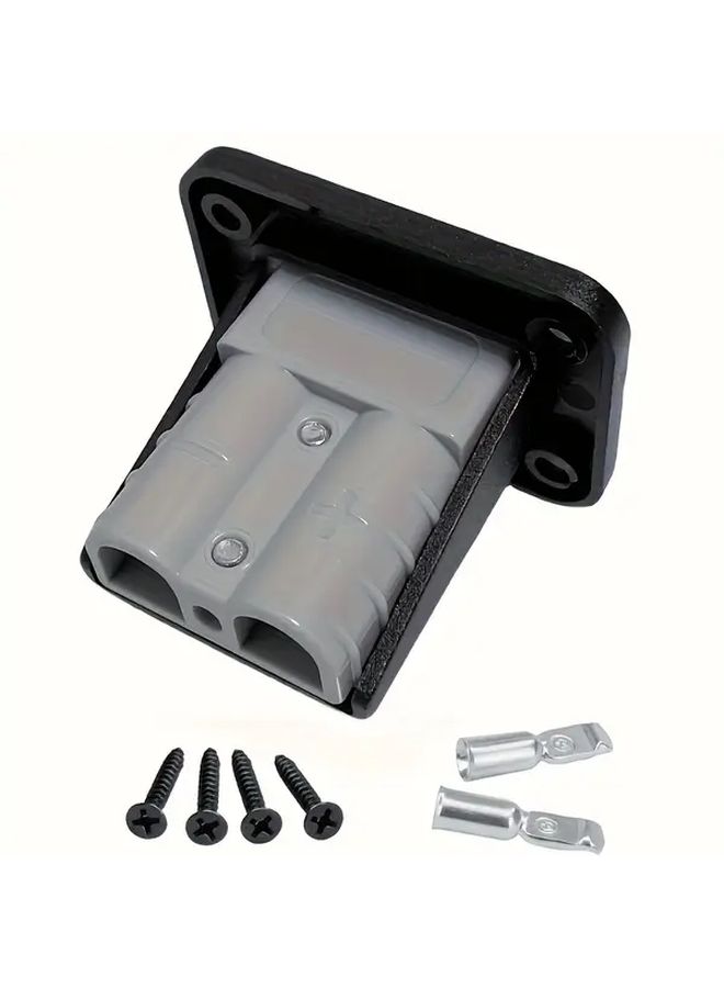 Heavy Duty 50A Anderson Socket Connector 1pc Flush Mount 12V 24V DC - Image 1