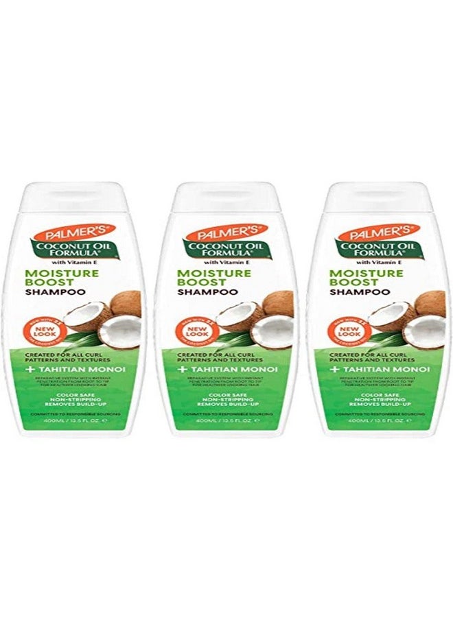 PALMER'S Coconut Oil Formula Conditioning Shampoo 13.5 Oz (Pack Of 3)  - Image 2