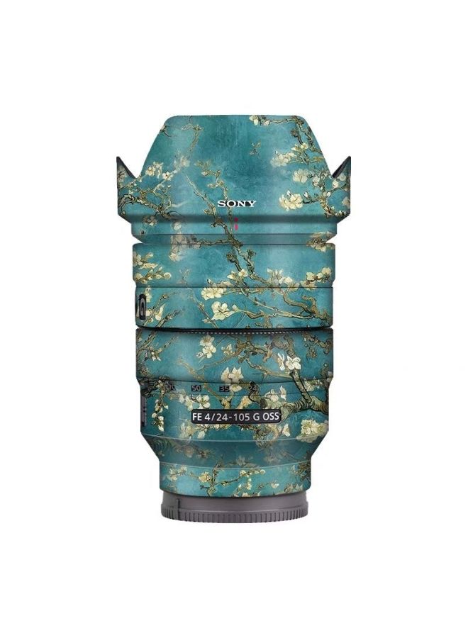 general For Sony FE24-105F4G Color Change Film Lens Protection Film Sticker SLR Lens Protection Film-Color:circuit Red - Image 3