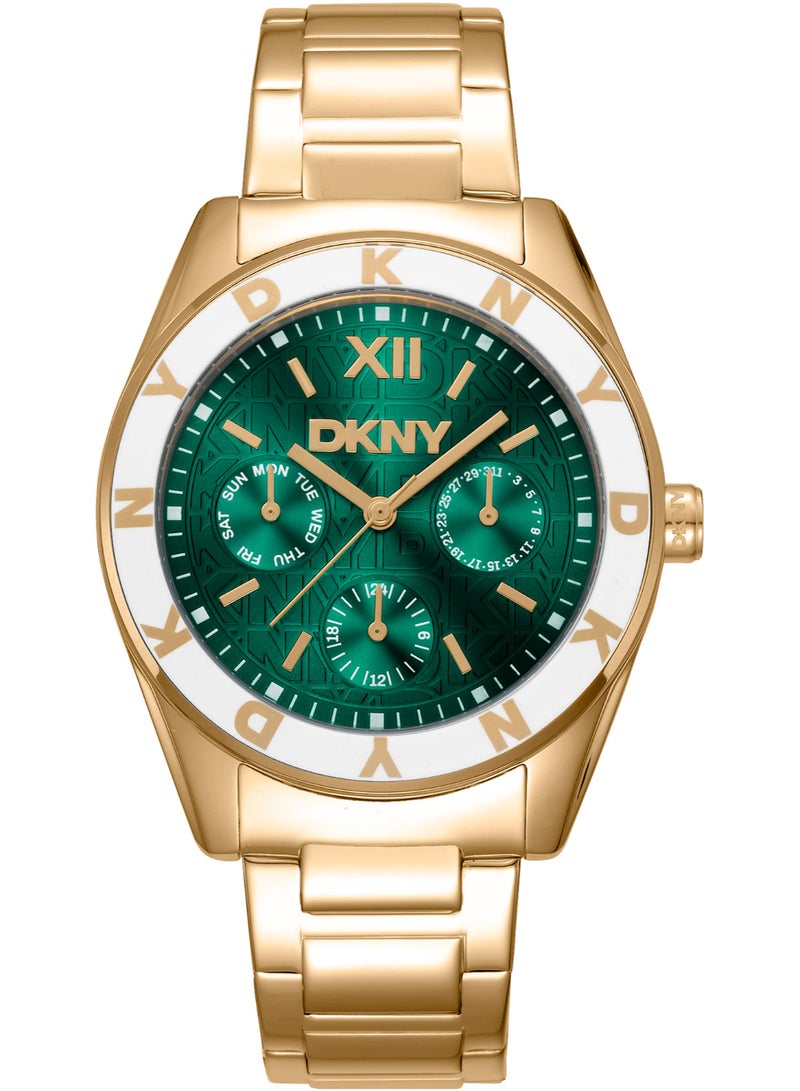 DKNY Chambers Multi Sport Dk1L073M0035 - Stainless Steel Female Quartz Multi-Function - Image 1
