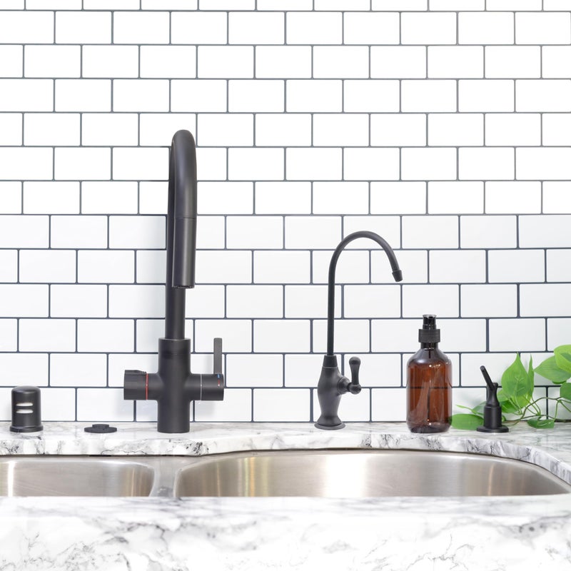 Westbrass D2033-NL-12 10"" Classic 1-Lever Handle Cold Water Dispenser Faucet  1-Pack  Oil Rubbed Bronze - Image 2