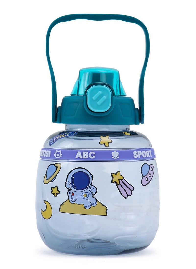 Eazy Kids Water Bottle 800ml - Blue  - Image 1