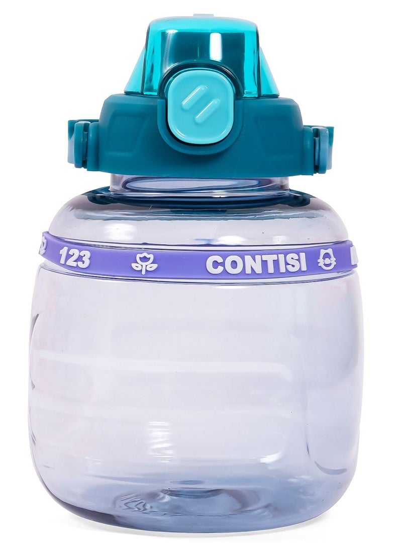 Eazy Kids Water Bottle 800ml - Blue  - Image 2