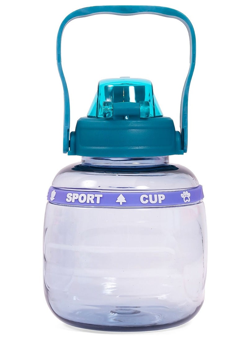 Eazy Kids Water Bottle 800ml - Blue  - Image 3