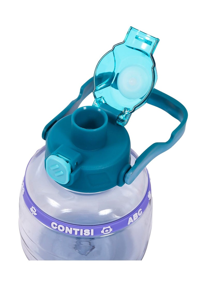 Eazy Kids Water Bottle 800ml - Blue  - Image 5
