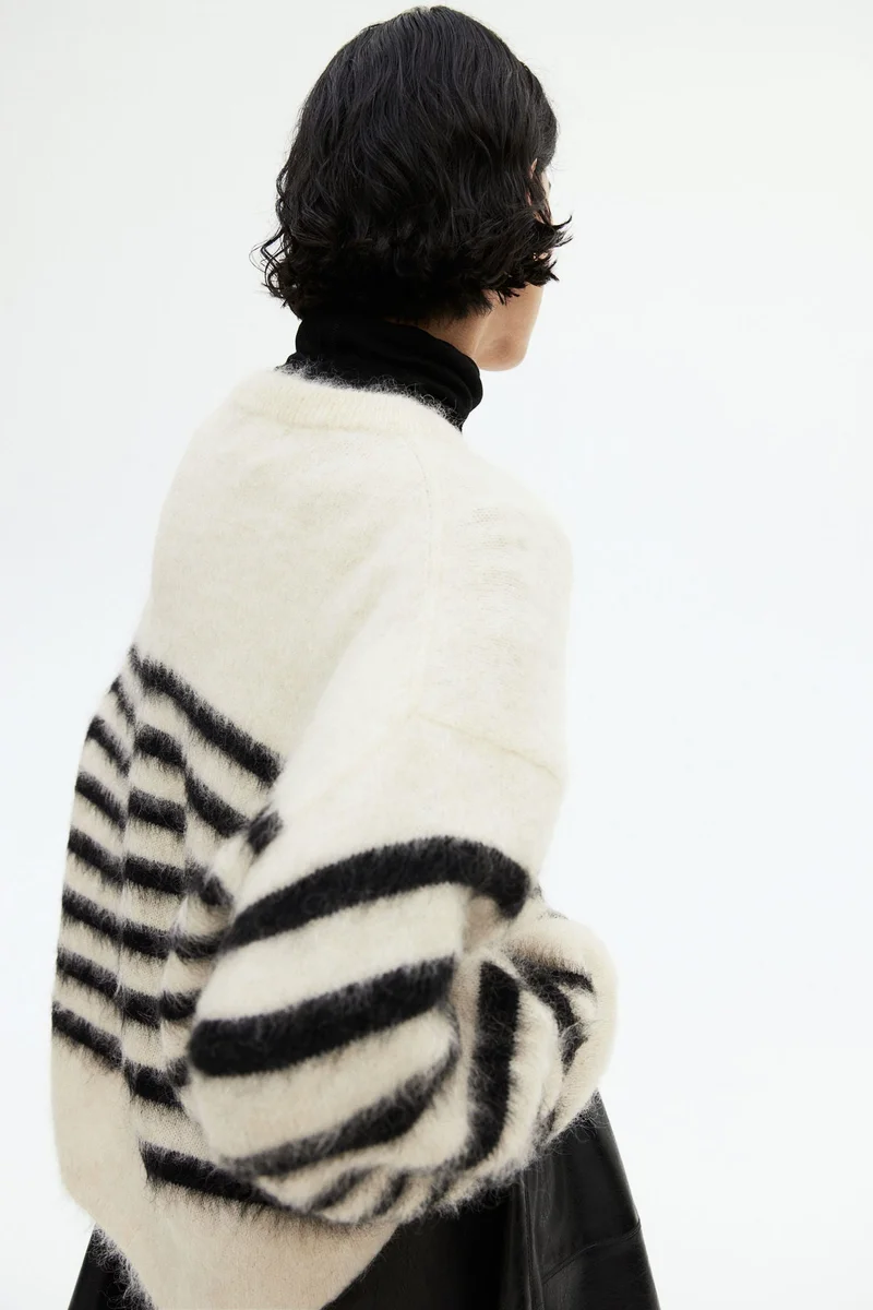 H&M Oversized Mohair-Blend Jumper