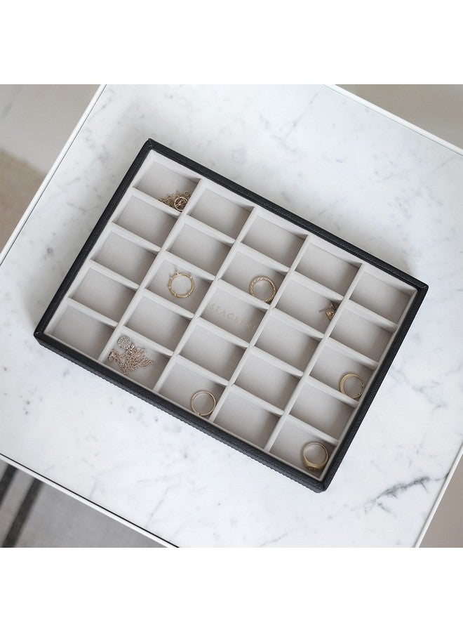 Stackers Black Classic 25 Section Jewelry Box - Image 2