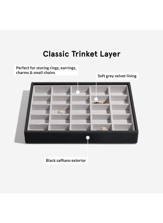 Stackers Black Classic 25 Section Jewelry Box - Image 3