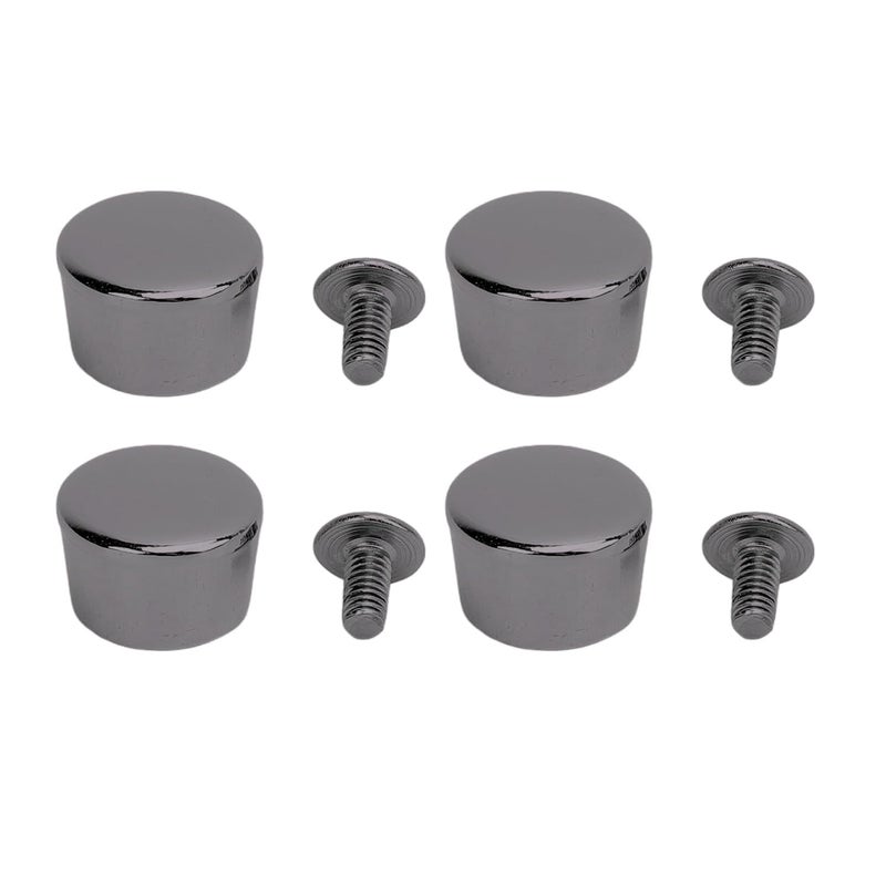 Gun Color Zinc Alloy Leather Binding Rivets 20PCS For Belt Handbag Clothing Repair - Image 1