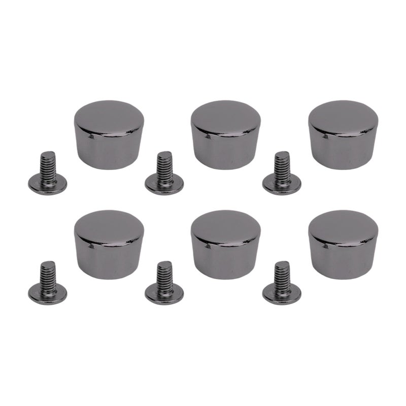 Gun Color Zinc Alloy Leather Binding Rivets 20PCS For Belt Handbag Clothing Repair - Image 3