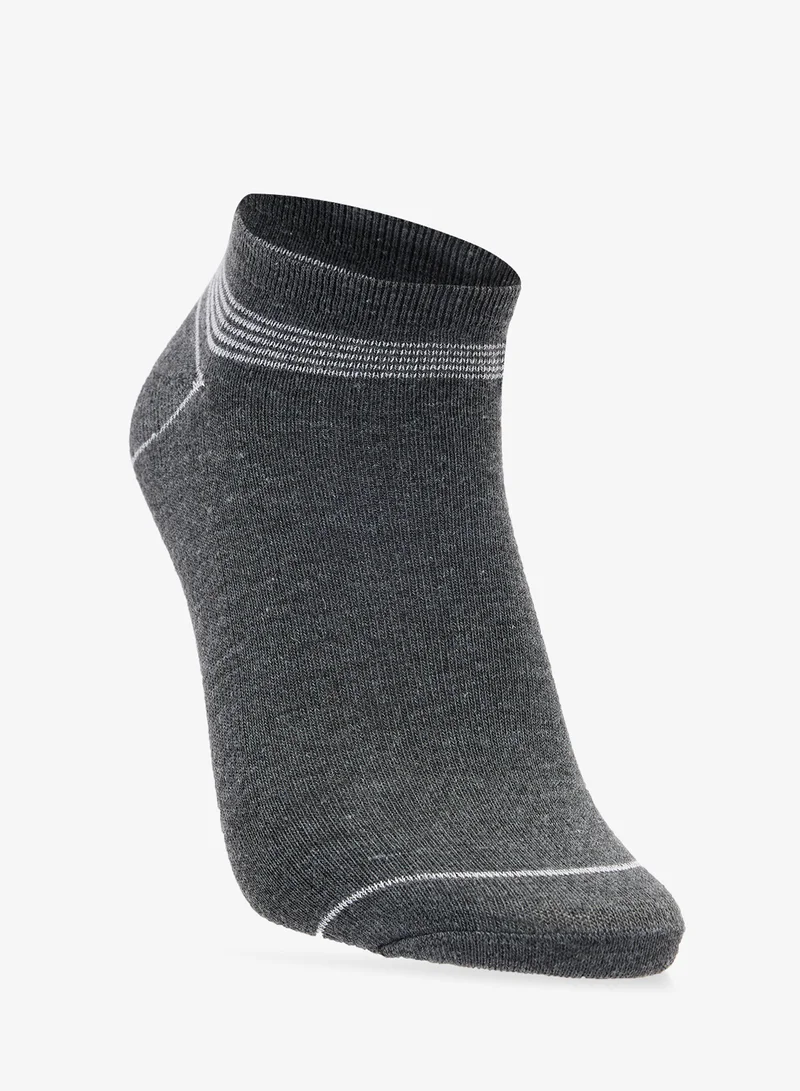 سفنتي فايف بيسيكس Pack Of 3 Ankle Socks