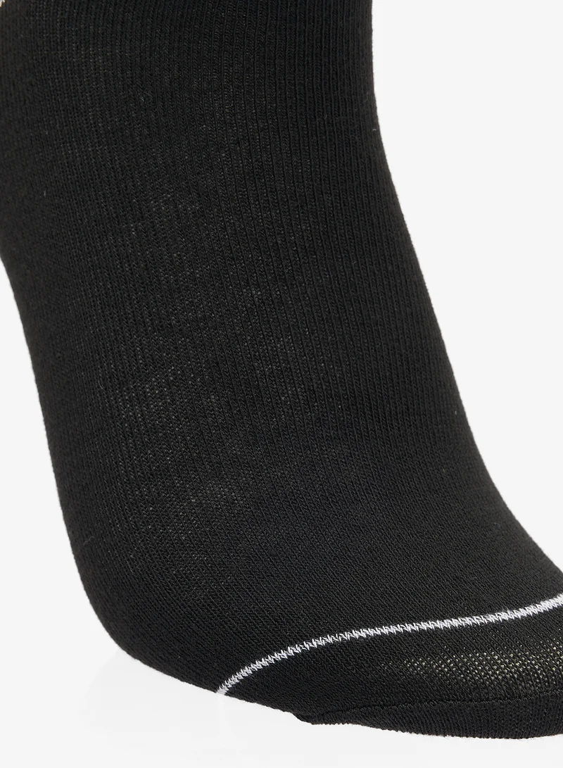 سفنتي فايف بيسيكس Pack Of 3 Ankle Socks