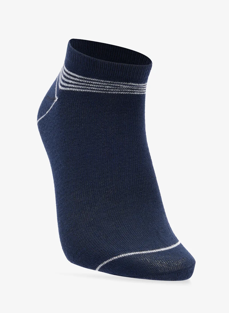 سفنتي فايف بيسيكس Pack Of 3 Ankle Socks