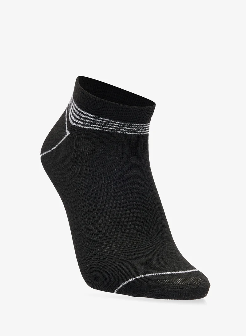 سفنتي فايف بيسيكس Pack Of 3 Ankle Socks