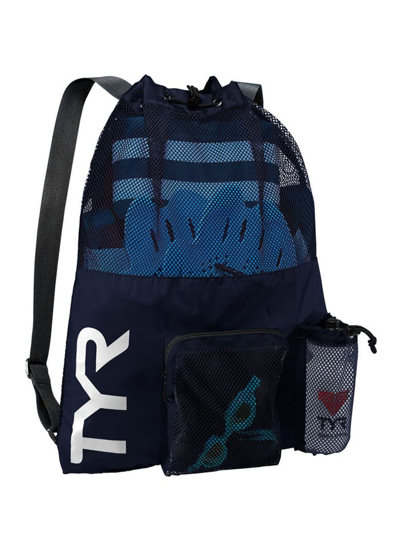 TYR TYR Big Mesh Mummy Backpack, Navy, One Size  - Image 1