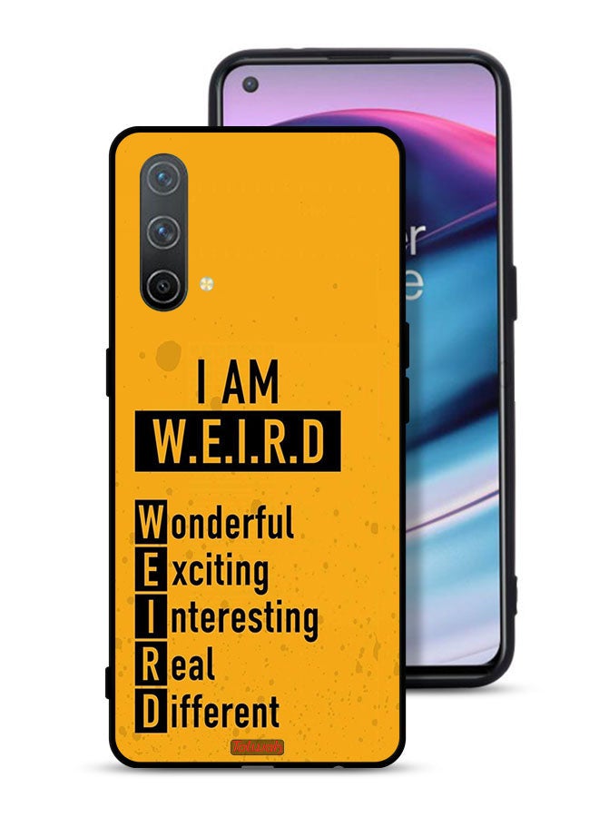 Tolwak OnePlus Nord CE 5G Protective Case Cover I Am Weird - Image 1