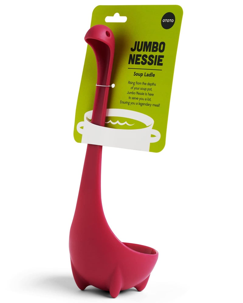 OTOTO OTOTO The Original Nessie Ladle  Soup Ladle Funny Gadgets Loch Ness design Cooking Gifts for Mom  Cute and Practical Kitchen Utensils  Unique Gifts for Women 