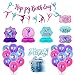 KEFAN Gymnastics Party Decorations Birthday Supplies With Banner Honeycomb Centerpieces Latex Balloons for Girls Dance Theme Party A - Image 3