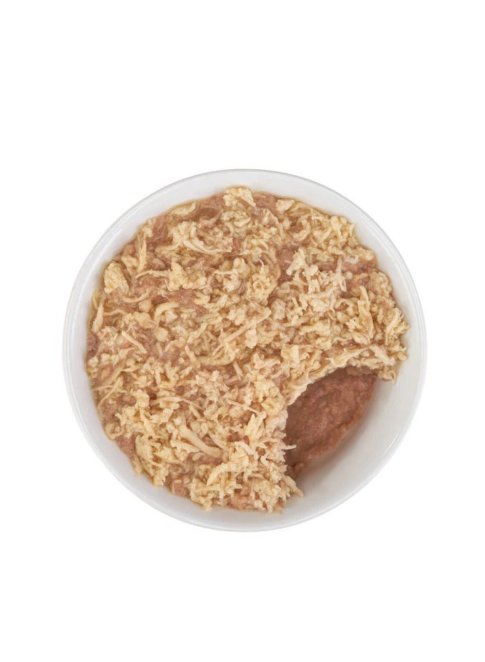 Schesir Combo Pack of 24pcs Silver Chicken with Duck Mousse and Fillets Canned Cat Wet Food - 70 g - Image 5