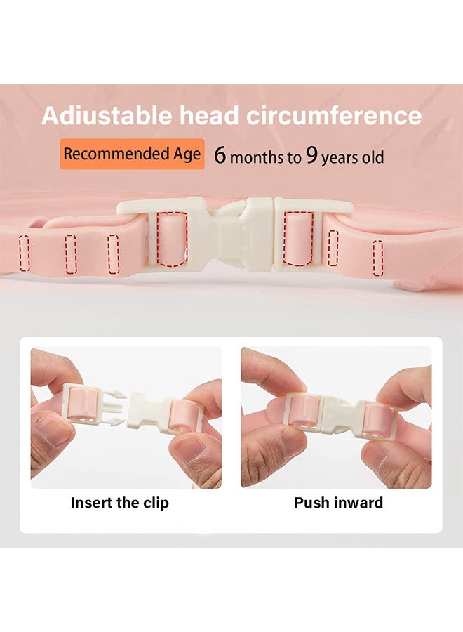 كوانتوم (2 PCS) غطاء دش الأطفال، وغسيل الشعر للأطفال الأطفال القابل للضبط غطاء الاستحمام، شكل التاج لطيف يجعل حمام الطفل أكثر متعة - Image 4