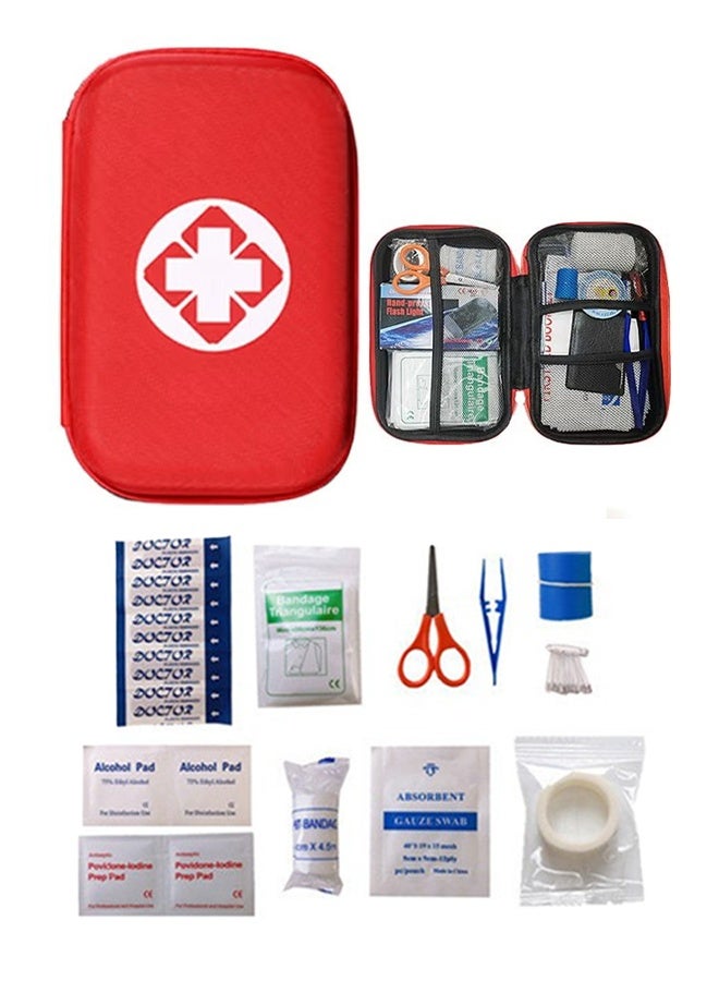 First Aid & Survival Kit, 12 Pcs Waterproof Emergency Kit Survival Gear Trauma Kit with Essential Emergency Medical Supplies, Suitable for Travel Home Office Vehicle Outdoor Camping Hiking - Image 1