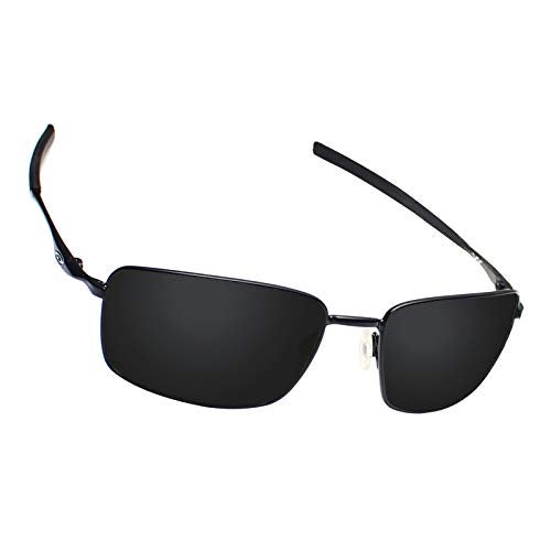 Alphax Stealth Black Polarized Replacement Lenses for Oakley Square Wire 2 (2014) OO4075 - Image 3